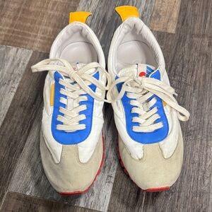 Oncept Heritage Blue Tokyo Sneakers, Sz 6